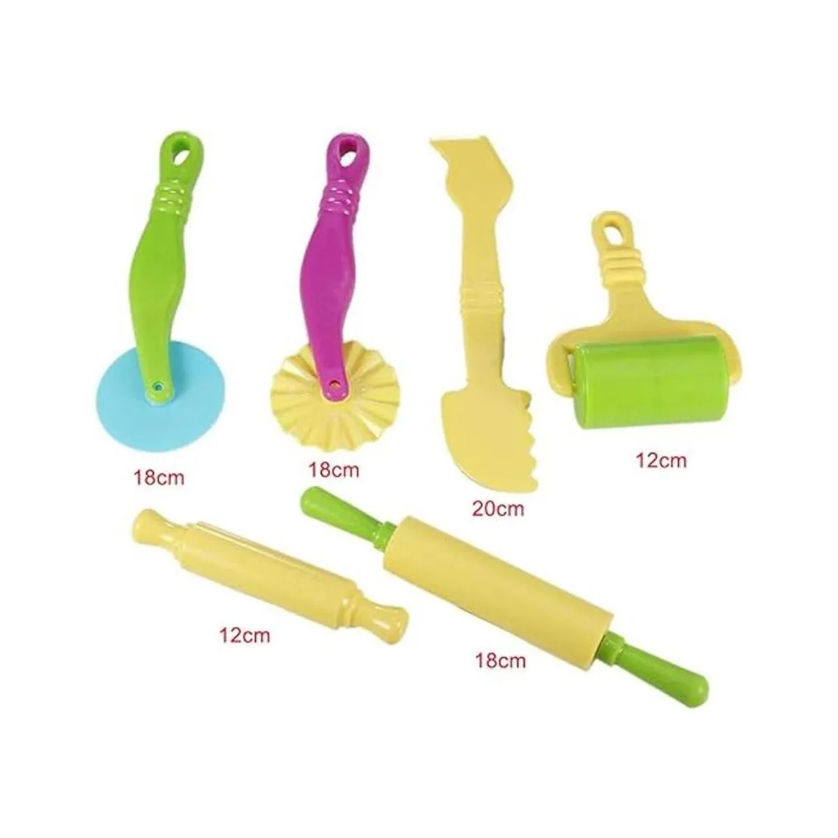 Hanhan Art Juego de 6 herramientas de masa de arcilla_2