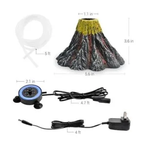 NICREW Kit de adorno para acuario decoración de burbujas_5