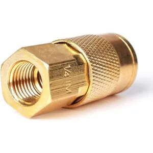 FYPower 15 piezas 14 pulgadas NPT acoplador de aire y kit