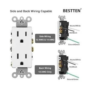 BESTTEN Paquete de 20 salidas de pared decoradoras de 15_4