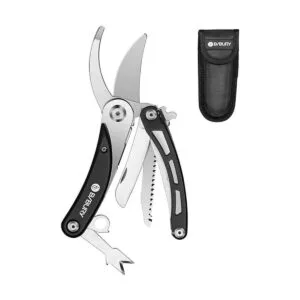BIBURY Tijeras de podar de mano 5 en 1 multiherramientas_1