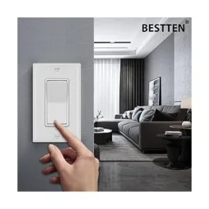 BESTTEN Paquete de 20 interruptores de luz de pared con