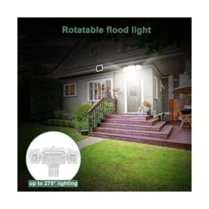 GLORIOUSLITE Luz de seguridad solar para exteriores luz_2