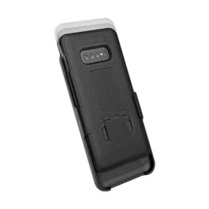 Encased Funda para Samsung S10 con clip de cinturón para_4