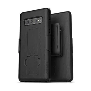 Encased Funda para Samsung S10 con clip de cinturón para_2