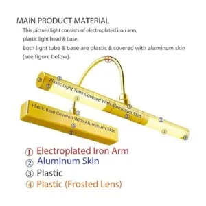 BIGLIGHT Luz de imagen LED brillante con mando a_2