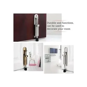 Sumnacon Tope de puerta de acero inoxidable cierre de