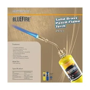 BLUEFIRE Botella de cilindro de propano CGA600 de latón_2