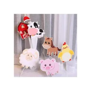 Blulu Decoraciones y suministros de fiesta de animales de_6