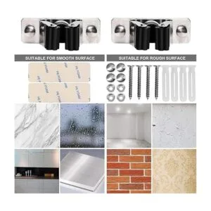 Favbal Soporte para escoba para trapeador 2 piezas de_6