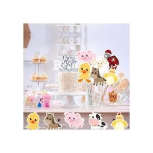 Blulu Decoraciones y suministros de fiesta de animales de_5