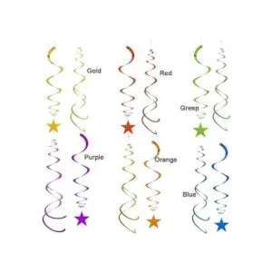 AimtoHome Decoraciones de remolinos de estrella de arco_2