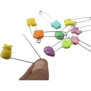 Alfileres de seguridad de varios colores para_6