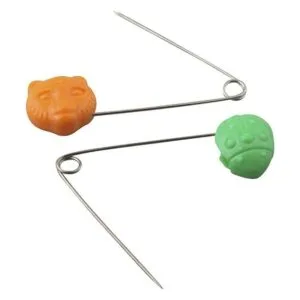 Alfileres de seguridad de varios colores para_3