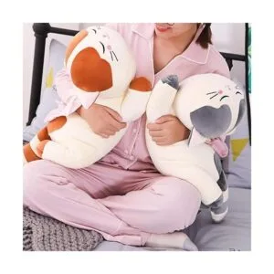 Almohada de peluche grande para gatos súper suave regalo_2