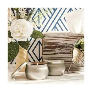 Paquete de 24 latas de velas pequeñas de 4 onzas para