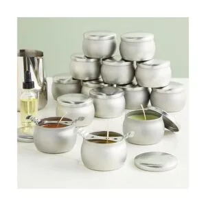 Paquete de 24 latas de velas pequeñas de 4 onzas para