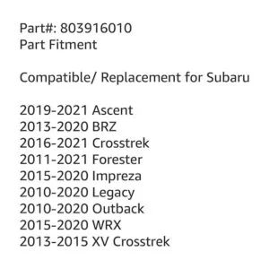 Prime Ave Juntas de tapón de drenaje de aceite de motor de_3