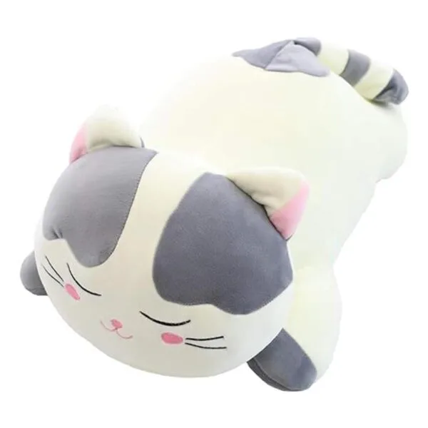 Almohada de peluche grande para gatos súper suave regalo_4