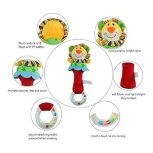 CHAFIN Coctelera de sonajero suave para bebés juguetes de_5
