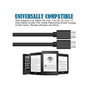 Cable micro USB extra largo de 9.8 ft para Kindle Fire HD_2