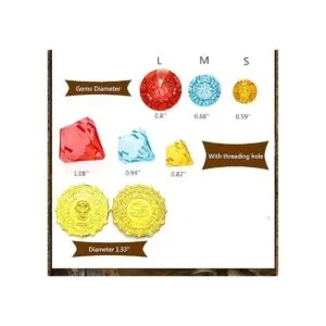 Caja de juguetes para niños con cofre del tesoro pirata de_6