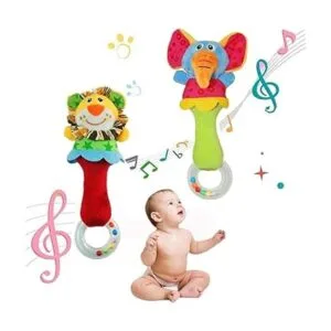 CHAFIN Coctelera de sonajero suave para bebés juguetes de_6