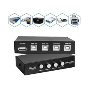 4 puertos USB 2.0 interruptor de uso compartido manual 1_3