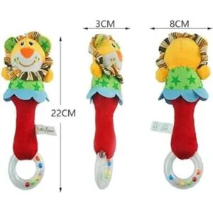 CHAFIN Coctelera de sonajero suave para bebés juguetes de_4