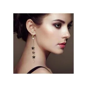 18 piezas de aretes de clip con componentes convertidor