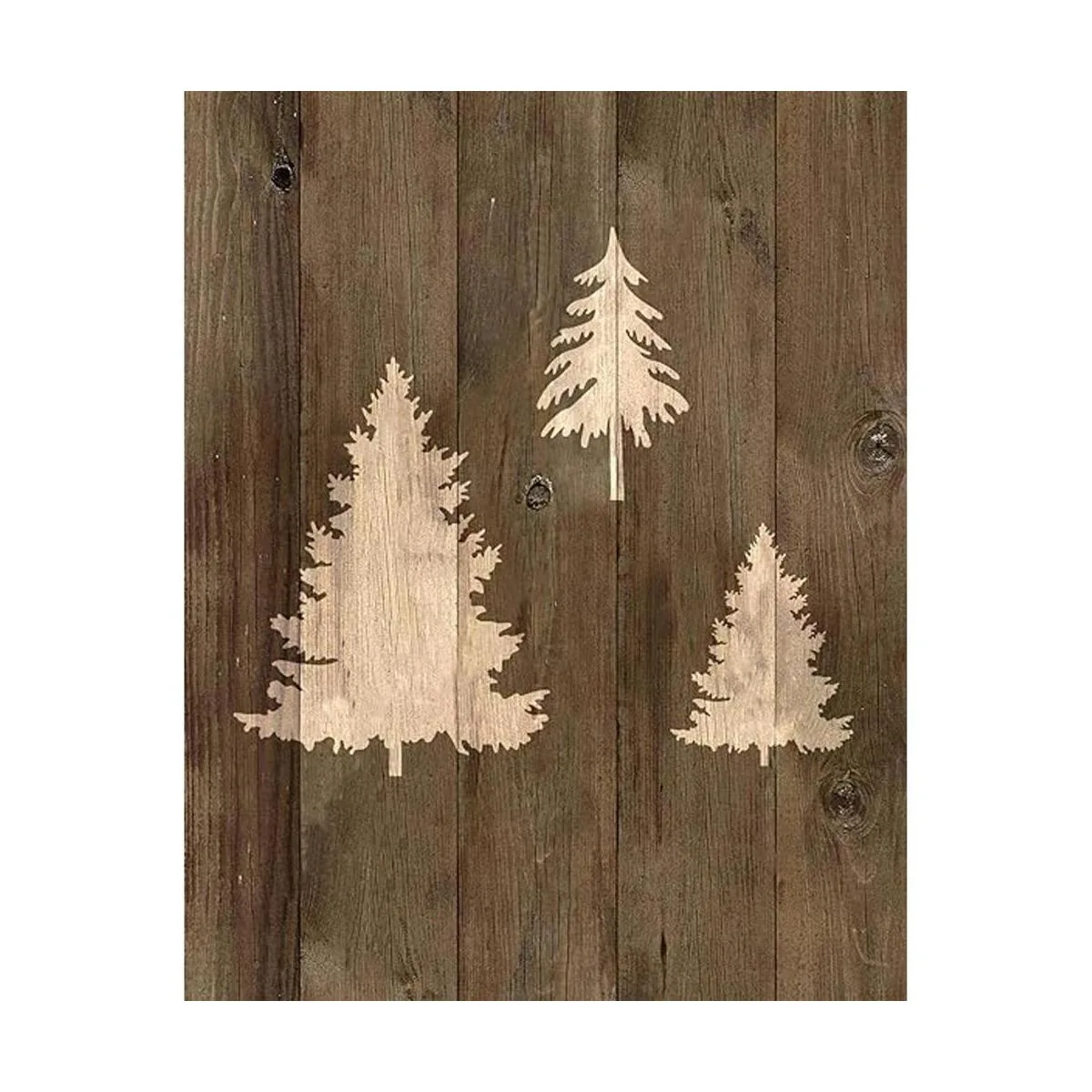 GSS Designs Plantilla de árbol grande 12 x 16 pulgadas_2