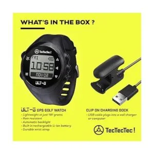 TecTecTec ULTG Reloj GPS de golf elegante ligero y_3