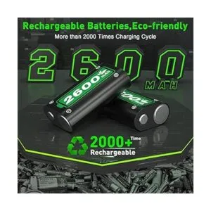 Paquetes de baterías recargables de carga rápida de 2600_2