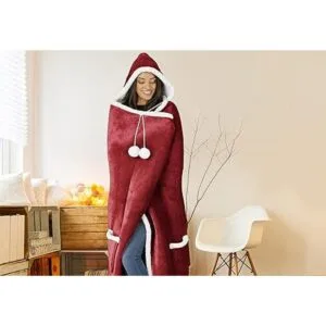 Safdie Co. 65765.ECZ.11 Manta con capucha para adultos_2