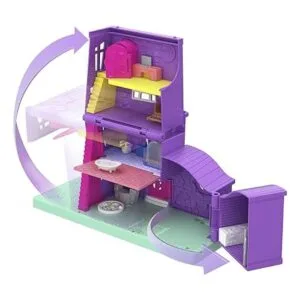 Polly Pocket Casa de muñecas casa de bolsillo Pollyville_5