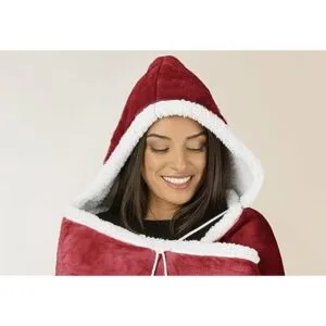 Safdie Co. 65765.ECZ.11 Manta con capucha para adultos_5