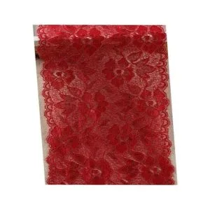 Tela elástica bordada floral para prendas de vestir y_1