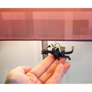 Minecraft Nether Portal Lámpara de escritorio con tirador_3