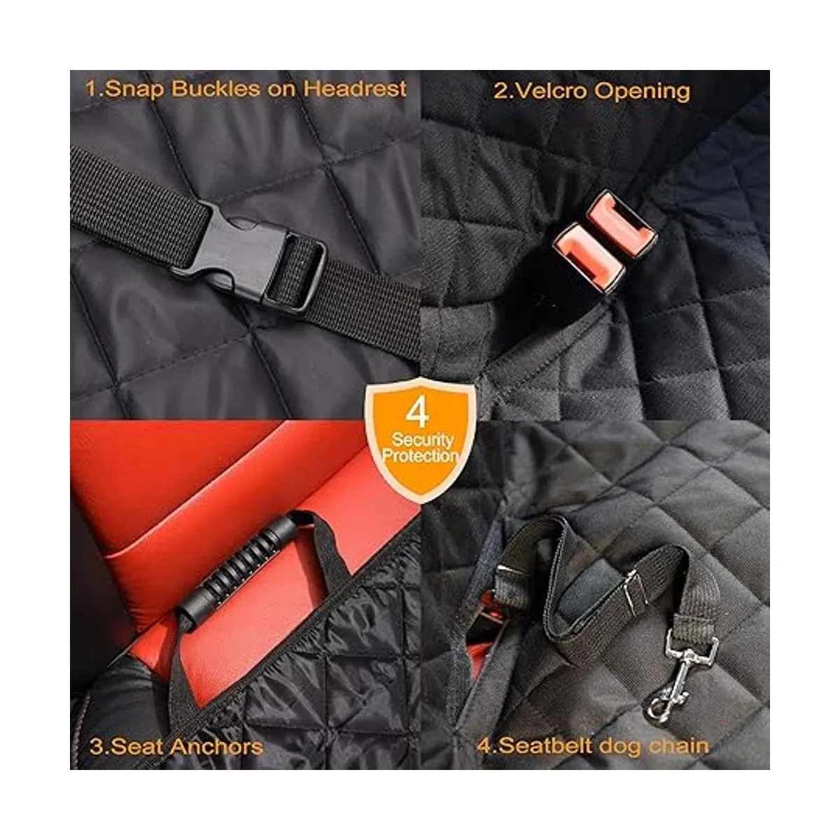 Funda de asiento para perro 100 impermeable protector