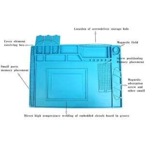 Estera de reparación de silicona Timeset S160 para