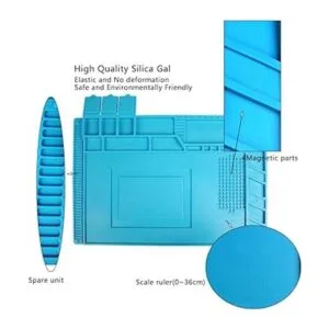 Estera de reparación de silicona Timeset S160 para