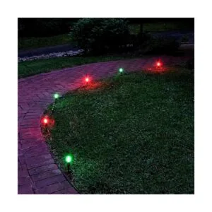 Lumabase Pathway Kit LED C9 color rojo y verde 8 unidades_4