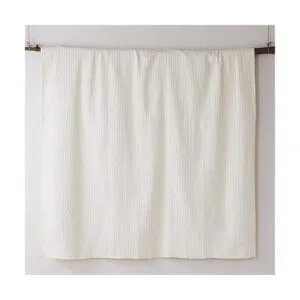 Levtex Home Juego de edredón de punto de cruz de algodón