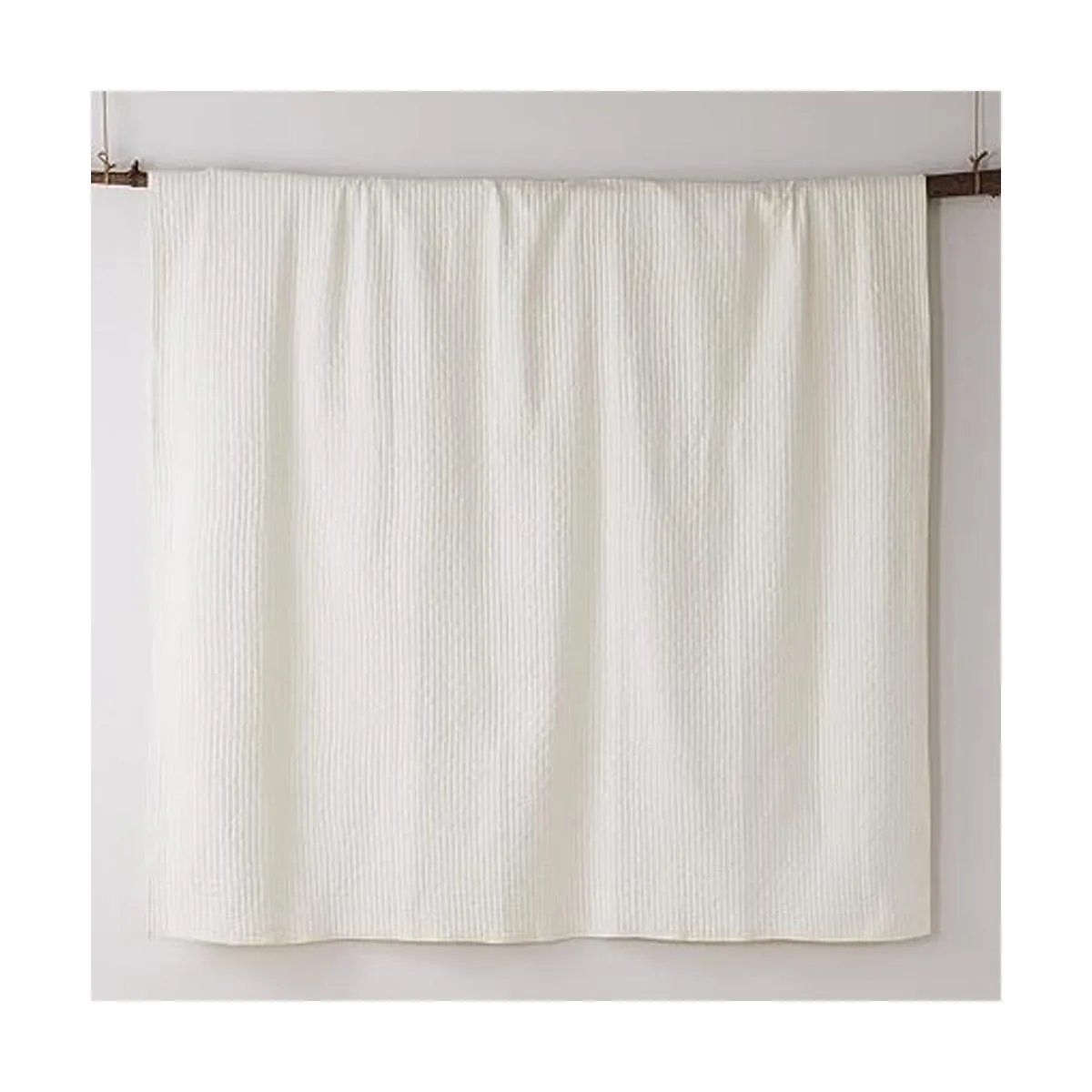 Levtex Home Juego de edredón de punto de cruz de algodón