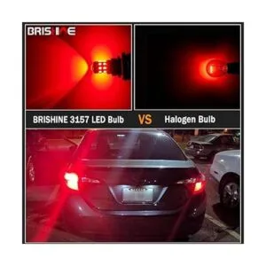 BRISHINE Paquete de 4 bombillas LED superbrillantes 3157_5