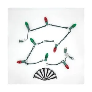 Lumabase Pathway Kit LED C9 color rojo y verde 8 unidades_3