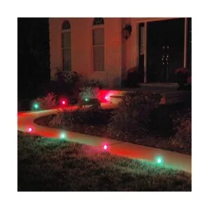 Lumabase Pathway Kit LED C9 color rojo y verde 8 unidades_5