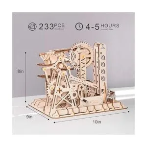 ROKR Marble Run Rompecabezas de madera 3D para adultos_5