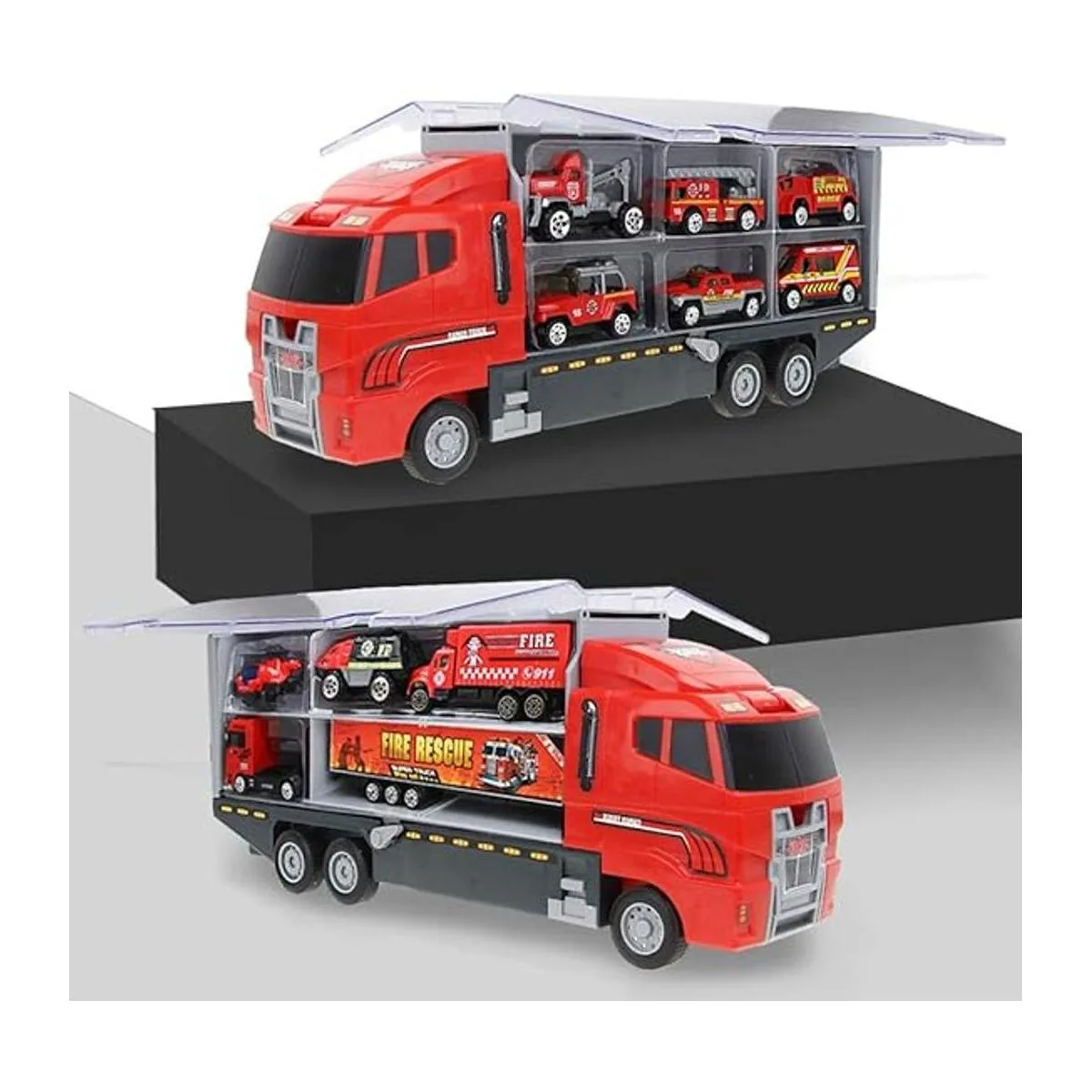 Coolplay Juego de juguetes para camiones de bomberos para_2