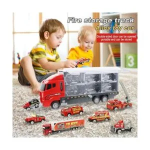 Coolplay Juego de juguetes para camiones de bomberos para_6